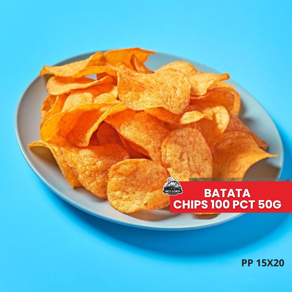 Batata Chips 100 Unidades c/ 50g