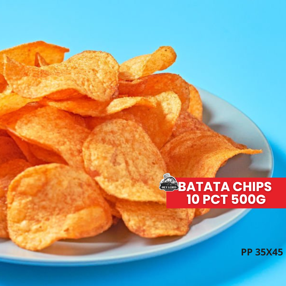 Batata chips Artesanal 10 unidades c/ 500g